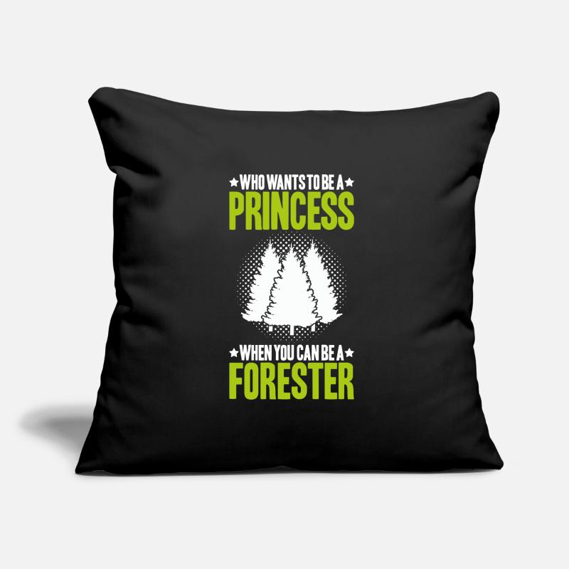 Forester Forestry Forester Forest workers Forest Sofa pillowcase 17,3'' x 17,3'' (45 x 45 cm)