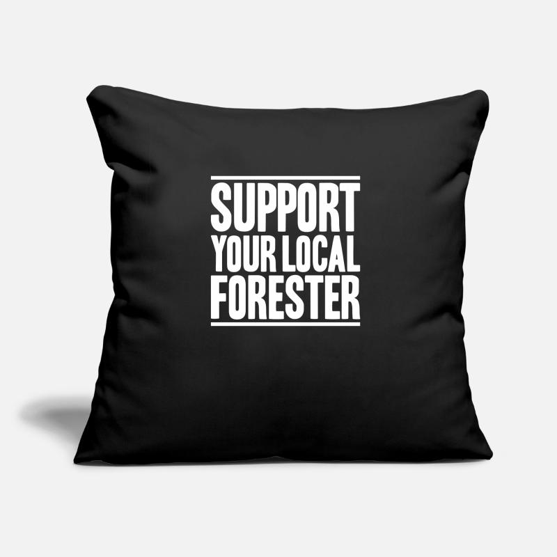 Forester Forestry Forester Forest workers Forest Sofa pillowcase 17,3'' x 17,3'' (45 x 45 cm)
