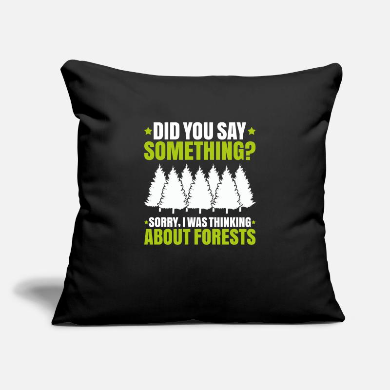 Forester Forestry Forester Forest workers Forest Sofa pillowcase 17,3'' x 17,3'' (45 x 45 cm)
