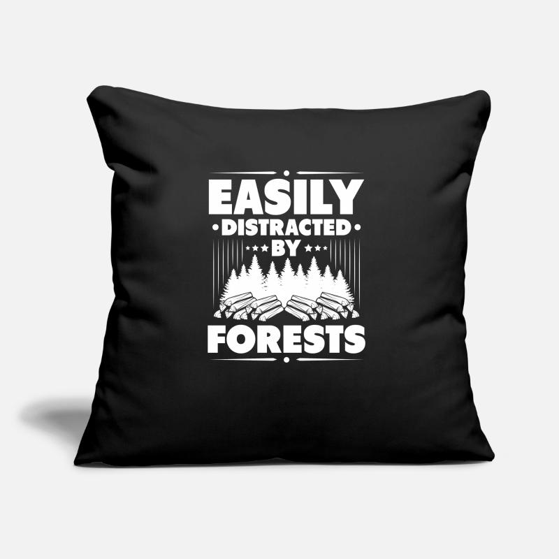 Forester Forestry Forester Forest workers Forest Sofa pillowcase 17,3'' x 17,3'' (45 x 45 cm)