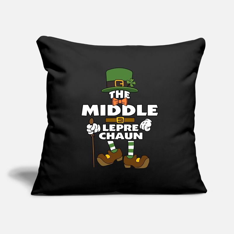 The Middle Leprechaun St Patrick's Day Sofakissenbezug 45 x 45 cm