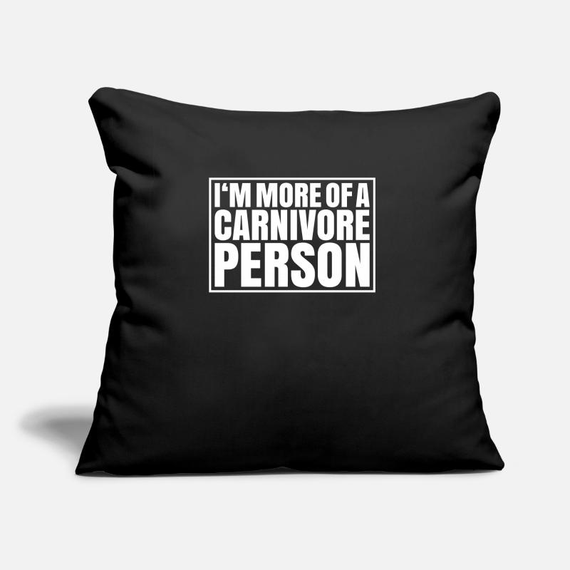 Carnivore Diät Carnivore Ernährung Carnivore Diet Sofa pillowcase 17,3'' x 17,3'' (45 x 45 cm)