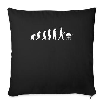Carnivore Diät Carnivore Ernährung Carnivore Diet - Sofa pillowcase 17,3'' x 17,3'' (45 x 45 cm) - black - Front