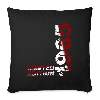 1965 Édition Déco Limitée 58e Tenue d’anniversaire - Housse de coussin décorative 45 x 45 cm - noir - Devant