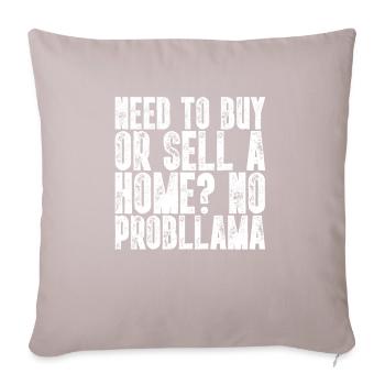 front 72241608540523805 - Sofa pillowcase 17,3'' x 17,3'' (45 x 45 cm) - light taupe - Front