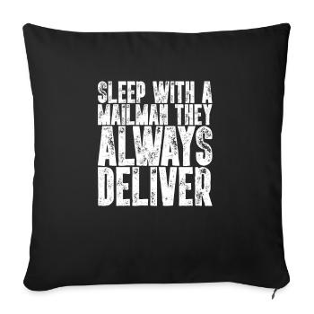 front 36771608379949723 - Sofa pillowcase 17,3'' x 17,3'' (45 x 45 cm) - black - Front