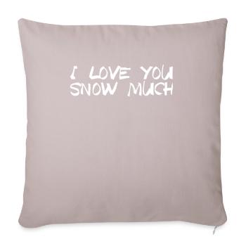 front 20121608553560284 - Sofa pillowcase 17,3'' x 17,3'' (45 x 45 cm) - light taupe - Front