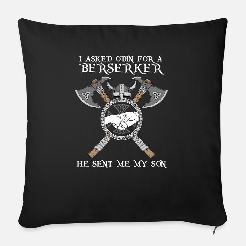 front 41401662293039481 - Sofa pillowcase 17,3'' x 17,3'' (45 x 45 cm) - black
