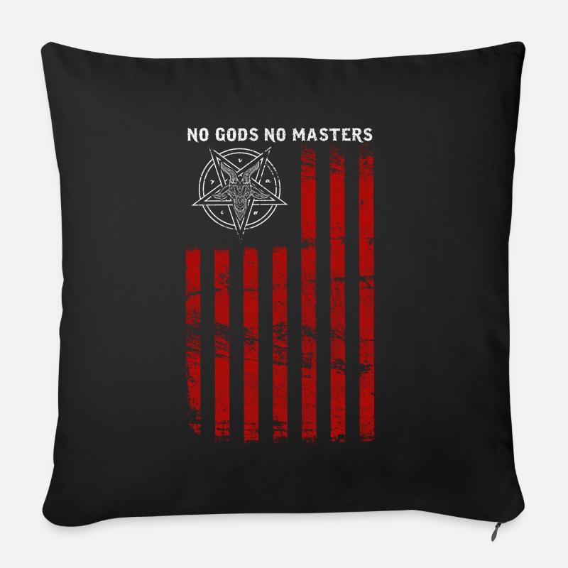 front 10321603191366843 - Sofa pillowcase 17,3'' x 17,3'' (45 x 45 cm) - black