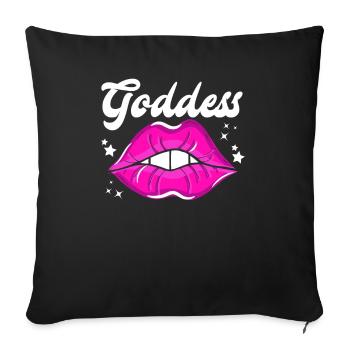 Feminismus Feministin - Sofakissenbezug 45 x 45 cm - Schwarz - Vorne