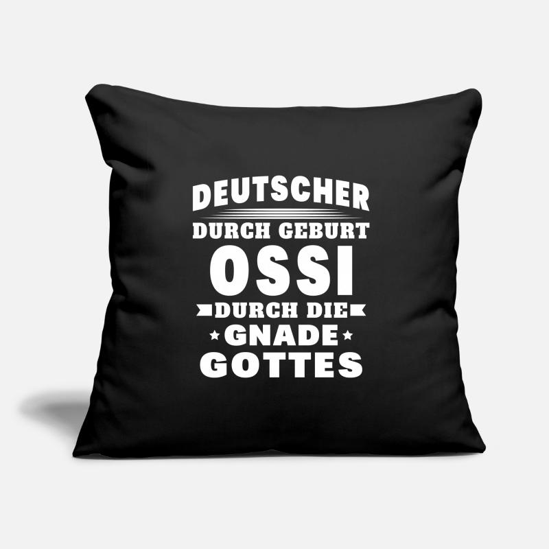 Ossi Ostdeutscher Sachsen Sofakissenbezug 45 x 45 cm