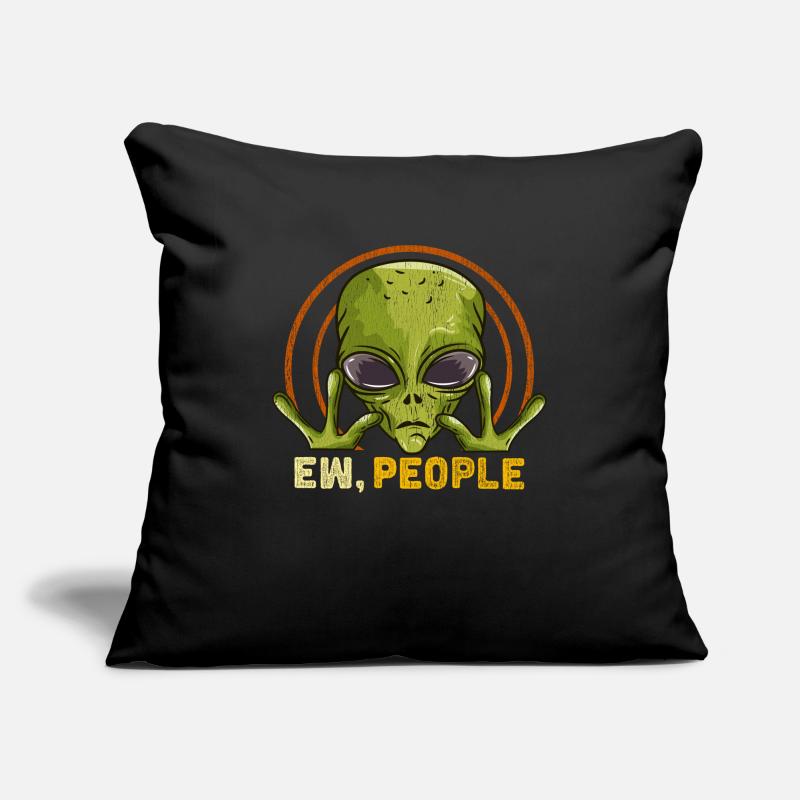 Ew People Ufo Alien Gift Sofa pillowcase 17,3'' x 17,3'' (45 x 45 cm)