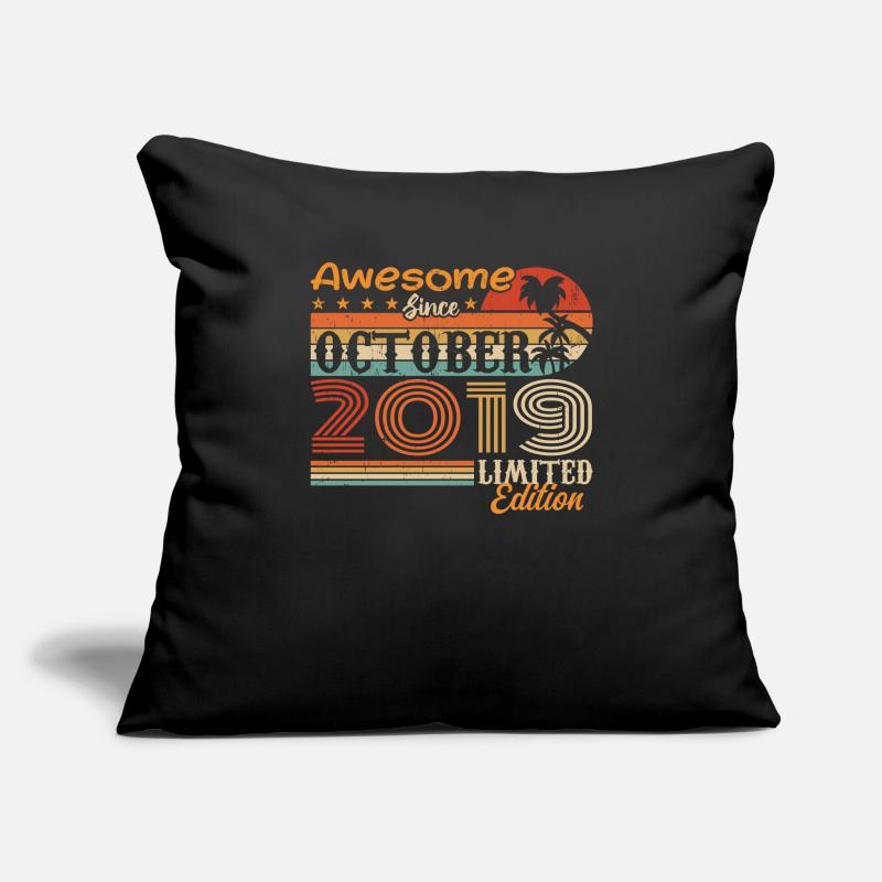 2019 October Vintage - October 2019 Sofa pillowcase 17,3'' x 17,3'' (45 x 45 cm)