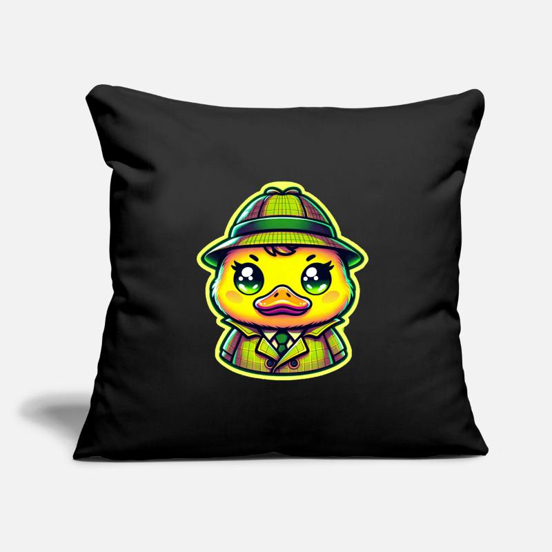 Detektiv Duck Sofakissenbezug 45 x 45 cm