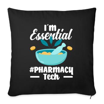 Apothecary Apothecary Apothecary Pharmacy Gift - Sofa pillowcase 17,3'' x 17,3'' (45 x 45 cm) - black - Front