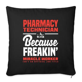 Apothecary Apothecary Apothecary Pharmacy Gift - Sofa pillowcase 17,3'' x 17,3'' (45 x 45 cm) - black - Front