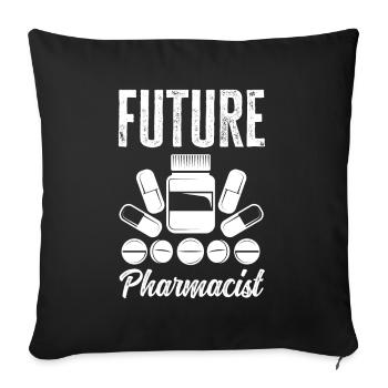 Apothecary Apothecary Apothecary Pharmacy Gift - Sofa pillowcase 17,3'' x 17,3'' (45 x 45 cm) - black - Front