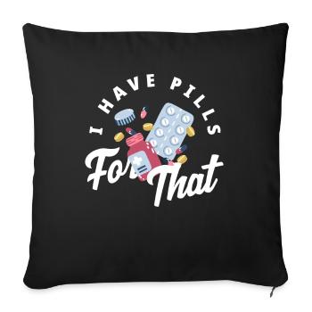 Apothecary Apothecary Apothecary Pharmacy Gift - Sofa pillowcase 17,3'' x 17,3'' (45 x 45 cm) - black - Front