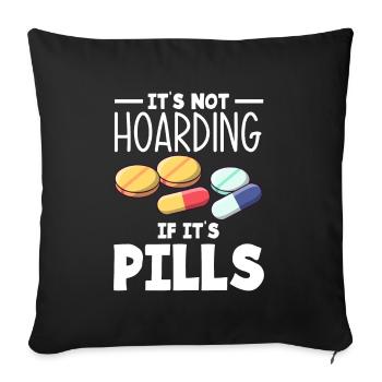 Apothecary Apothecary Apothecary Pharmacy Gift - Sofa pillowcase 17,3'' x 17,3'' (45 x 45 cm) - black - Front