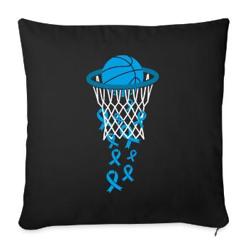 T1D Diabetes Type 1 Diabetic Gift - Sofa pillowcase 17,3'' x 17,3'' (45 x 45 cm) - black - Front