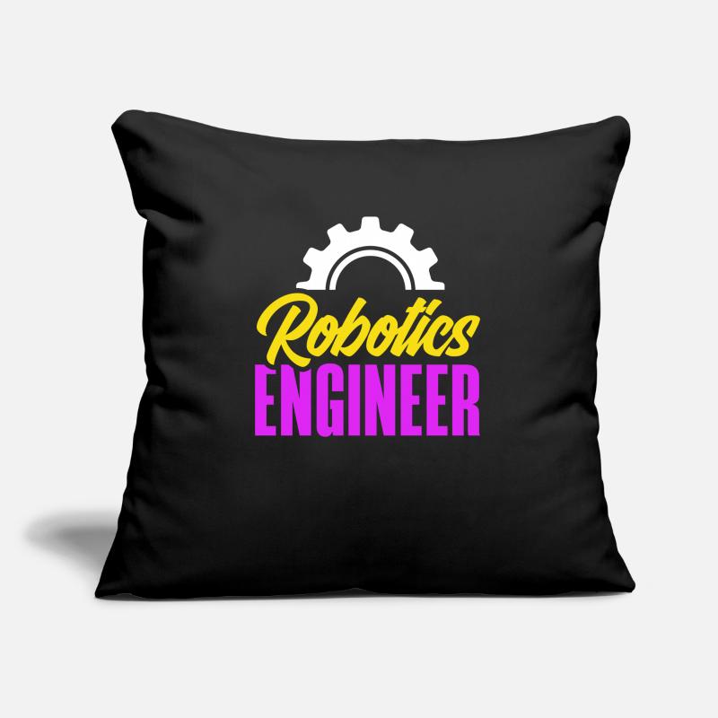 Robotics Robot Programmer Sofa pillowcase 17,3'' x 17,3'' (45 x 45 cm)