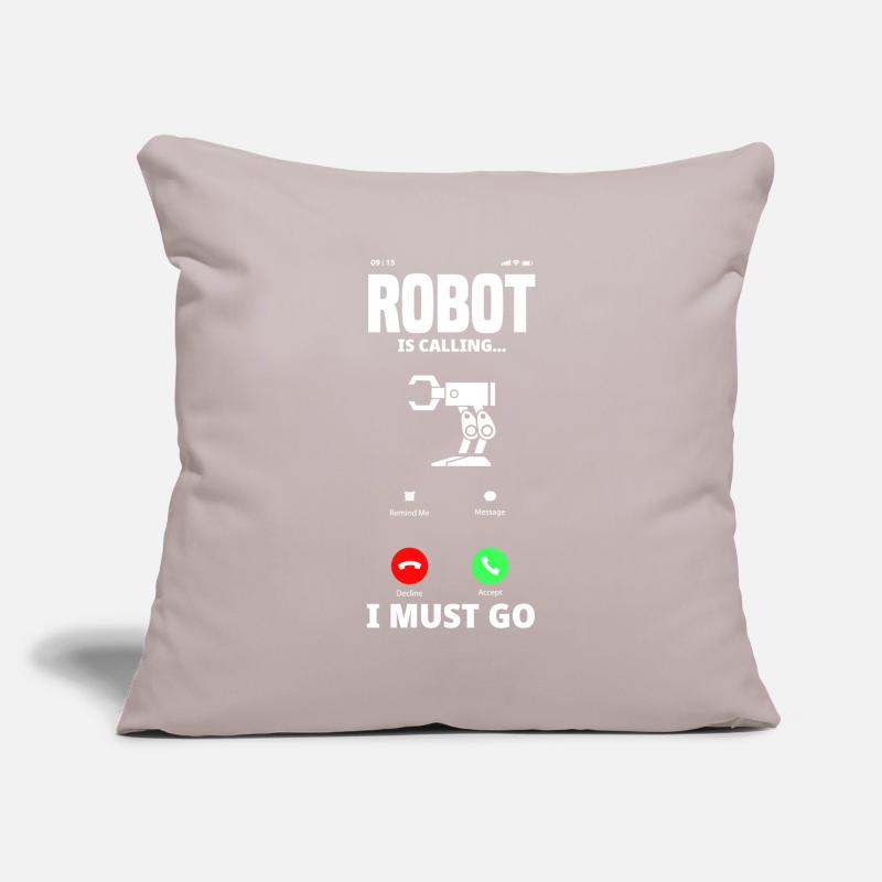 Robotics Robot Programmer Sofa pillowcase 17,3'' x 17,3'' (45 x 45 cm)