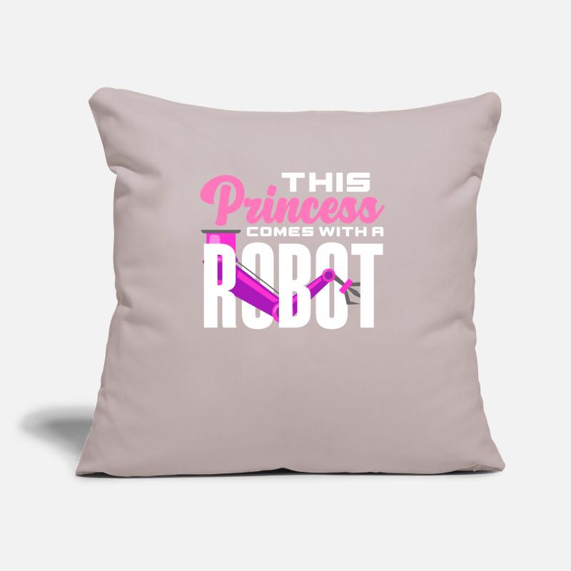Robotics Robot Programmer Sofa pillowcase 17,3'' x 17,3'' (45 x 45 cm)