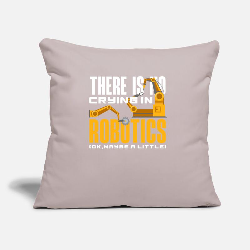 Robotics Robot Programmer Sofa pillowcase 17,3'' x 17,3'' (45 x 45 cm)