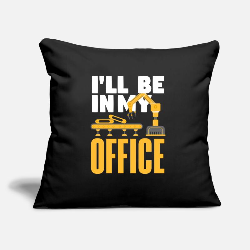 Robotics Robot Programmer Sofa pillowcase 17,3'' x 17,3'' (45 x 45 cm)