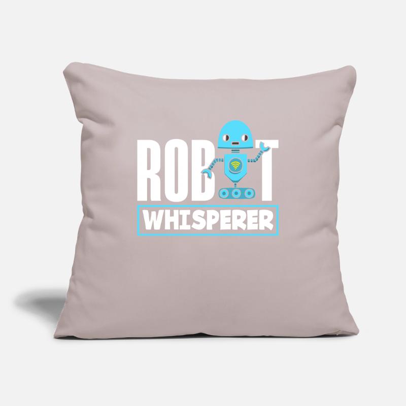 Robotics Robot Programmer Sofa pillowcase 17,3'' x 17,3'' (45 x 45 cm)