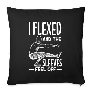 Calisthenics Training Fitness Workout - Sofa pillowcase 17,3'' x 17,3'' (45 x 45 cm) - black - Front