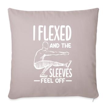 Calisthenics Training Fitness Workout - Sofa pillowcase 17,3'' x 17,3'' (45 x 45 cm) - light taupe - Front
