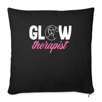 Skin Care Beautician Cosmetics - Sofa pillowcase 17,3'' x 17,3'' (45 x 45 cm) - black - Front