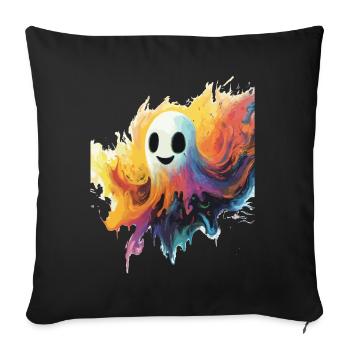 Cadeau d’Halloween Femmes Hommes Enfants Décoration - Housse de coussin décorative 45 x 45 cm - noir - Devant