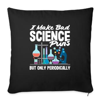 Funny Teacher Teacher Gift - Sofa pillowcase 17,3'' x 17,3'' (45 x 45 cm) - black - Front