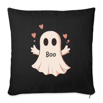 Cadeau d’Halloween Femmes Hommes Enfants Décoration - Housse de coussin décorative 45 x 45 cm - noir - Devant