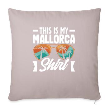 Mallorca Party Crew Vacances Majorque - Housse de coussin décorative 45 x 45 cm - taupe clair - Devant