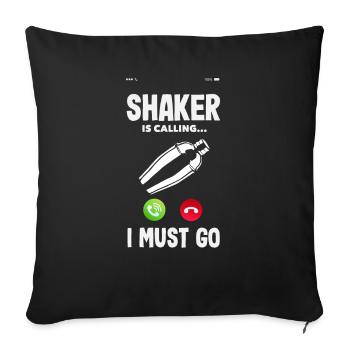Funny Bartender Saying Bartender Gift - Sofa pillowcase 17,3'' x 17,3'' (45 x 45 cm) - black - Front