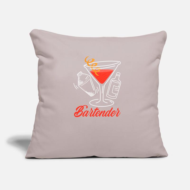 Funny Bartender Saying Bartender Gift Sofa pillowcase 17,3'' x 17,3'' (45 x 45 cm)