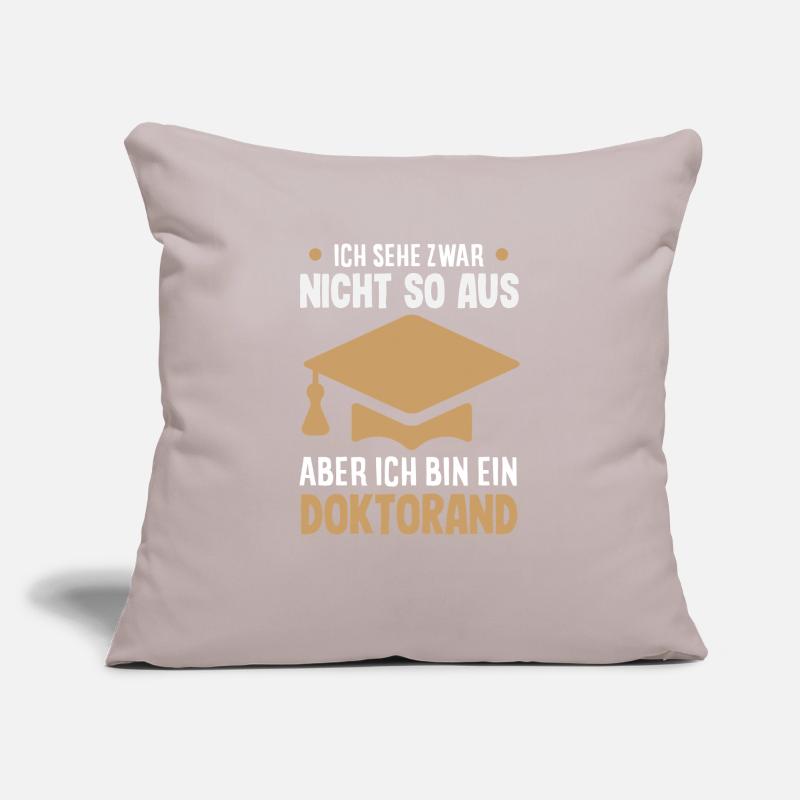I'm not a PhD student Sofa pillowcase 17,3'' x 17,3'' (45 x 45 cm)