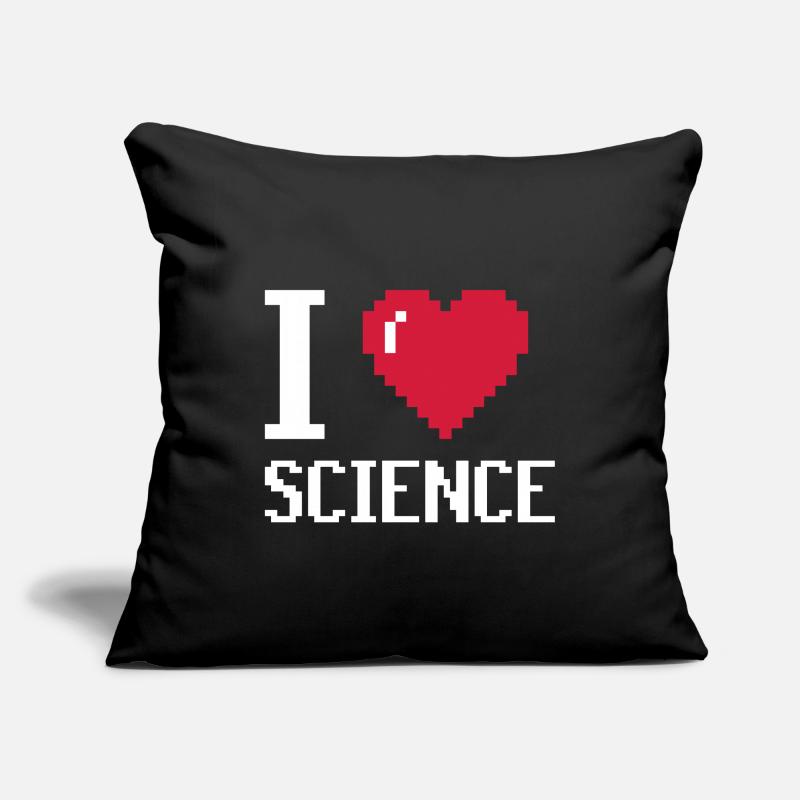 I Love SCIENCE Sofakissenbezug 45 x 45 cm