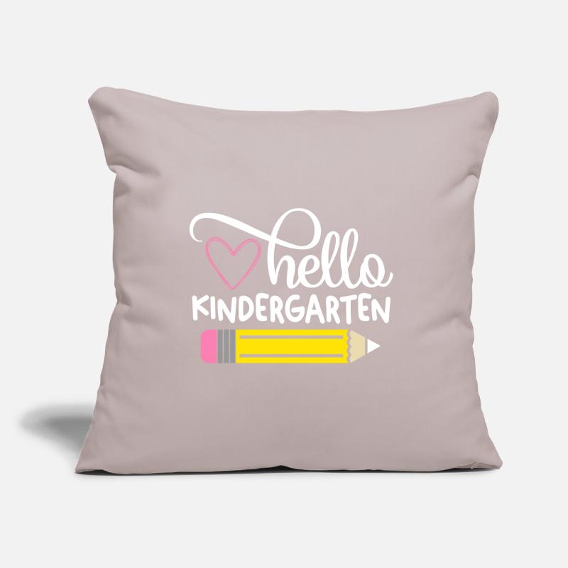 Hello Kindergarten Sofa pillowcase 17,3'' x 17,3'' (45 x 45 cm)