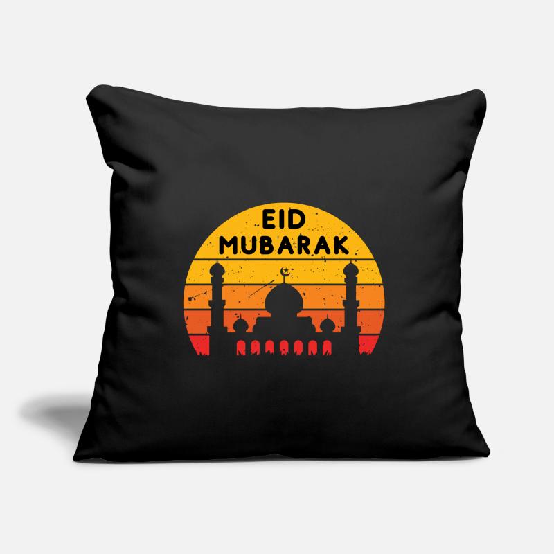 Ramadan Eid Mubarak Sunset Sofakissenbezug 45 x 45 cm