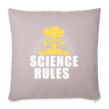 Science Science Nerd Chemise Science Naturelle - Housse de coussin décorative 45 x 45 cm - taupe clair - Devant