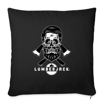 Lumberjack - Sofa pillowcase 17,3'' x 17,3'' (45 x 45 cm) - black - Front