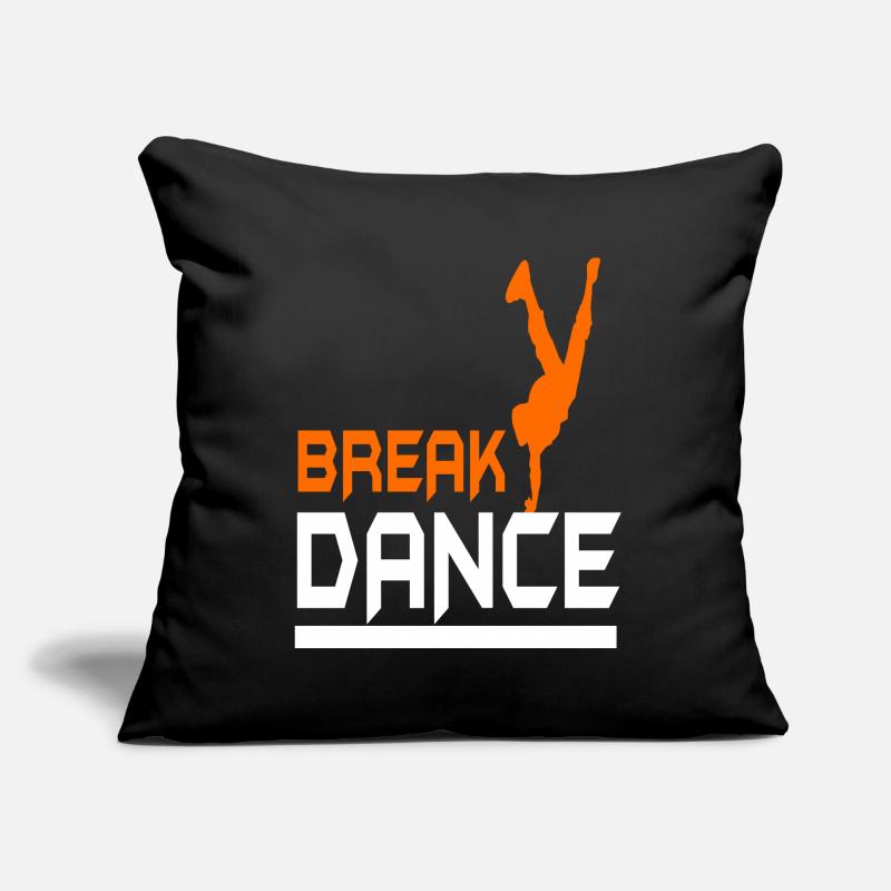J'adore le break dance Housse de coussin décorative 45 x 45 cm