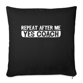 Coach - Sofa pillowcase 17,3'' x 17,3'' (45 x 45 cm) - black - Front