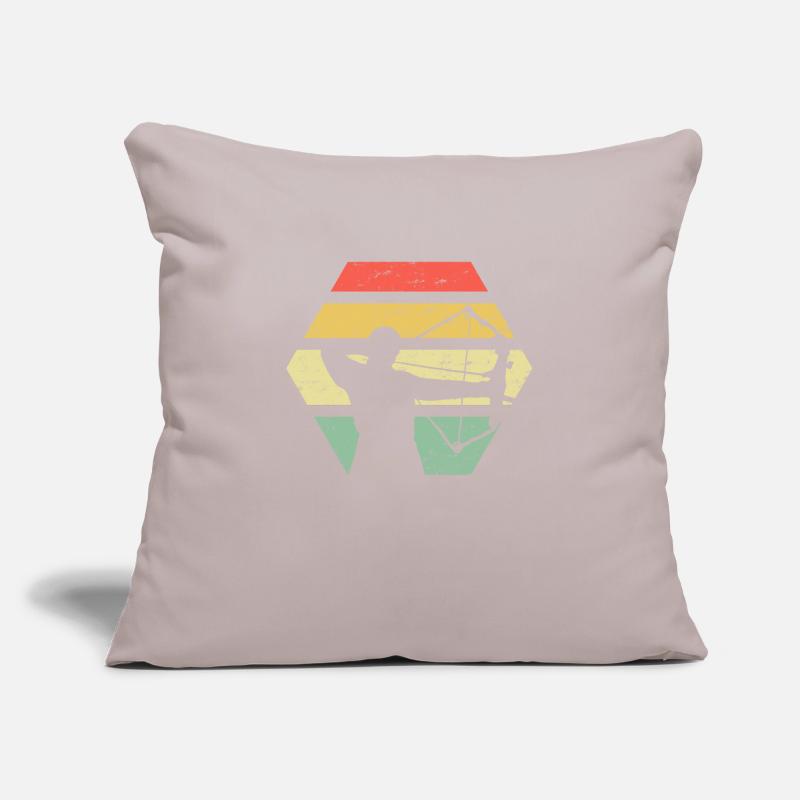 Bogenschießen-Bogen-Jagd-Retro Sofakissenbezug 45 x 45 cm