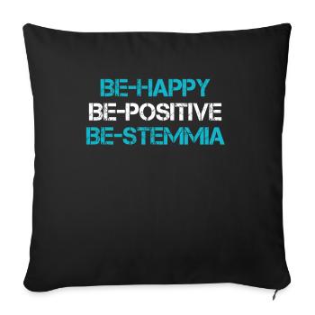 Idées cadeaux pour des détails amusants - Housse de coussin décorative 45 x 45 cm - noir - Devant