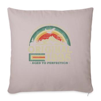 Original limited edition since 1935 - Sofa pillowcase 17,3'' x 17,3'' (45 x 45 cm) - light taupe - Front